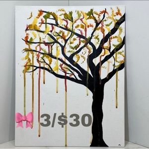 🎀 Autumn Color Run Painting